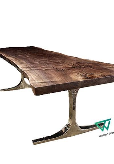 Bộ bàn trà gỗ óc chó cao cấp