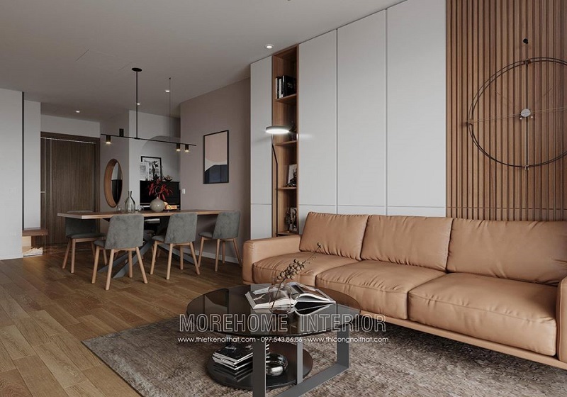 Mẫu bàn trà decor với kiểu dáng hiện đại, tiện nghi phù hợp với các căn hộ chung cư diện tích vừa và nhỏ bàn trà hiện đại phòng khách